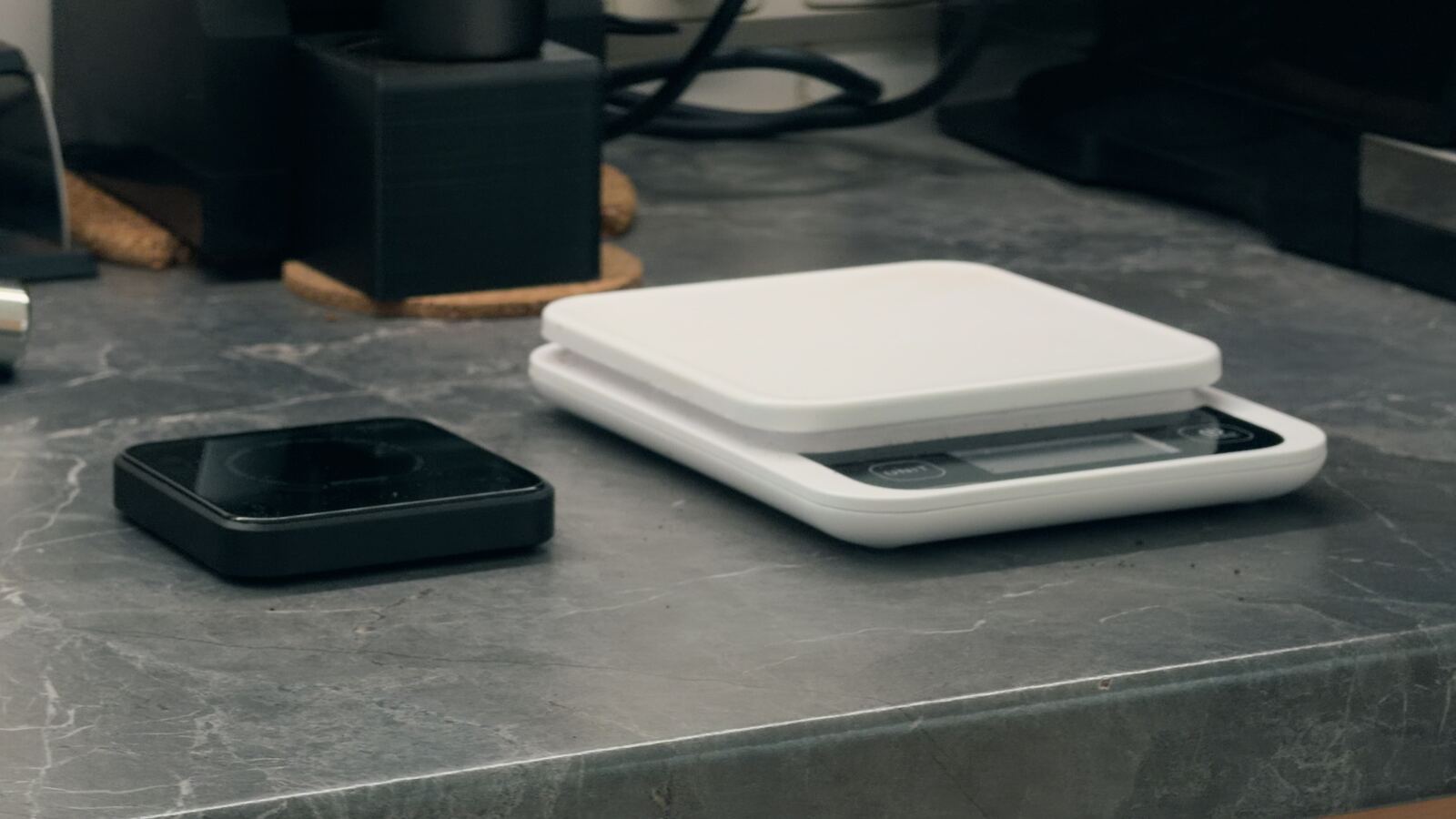 Bookoo Themis Mini and MyScale espresso scales compared for Gaggimate